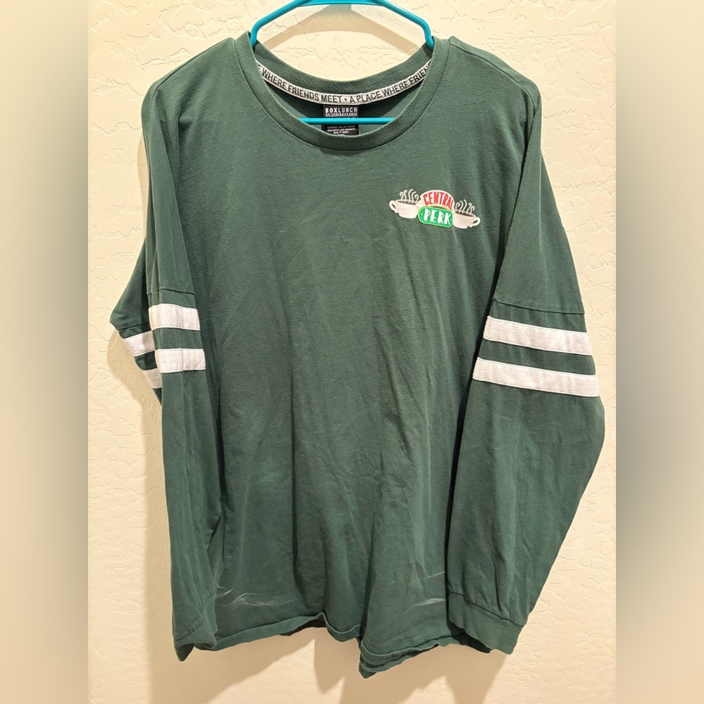 Green Friends Long Sleeve Shirt Women’s Size XL